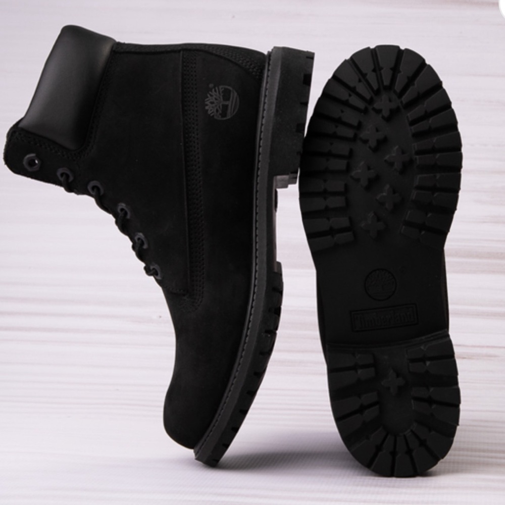 Timberland Premium 6” Black Waterproof Boots